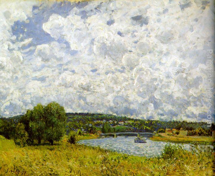 Alfred Sisley The Seine at Suresnes